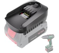 18V Batterie Adaptateur Convertisseur pour Bosch PBA 18V Système Outils sans Fil Compatible avec BAT609 Bosch GBA 18V Batterie à