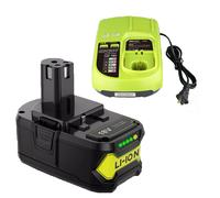 18V batterie Pour RYOBI 5000mAh ONE & Plus batterie fr lithium RB18L50 P108 P109