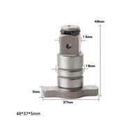 18V Electric Brushless Impact Wrench Shaft Accessories Fit for Socket Bit Drill Hole Single Dual Use Adapter Power Tools Parts(Single Use)