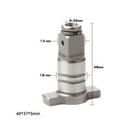 18V Electric Brushless Impact Wrench Shaft Accessories Fit for Socket Bit Drill Hole Single Dual Use Adapter Power Tools Parts(Dual Use)