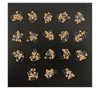 18values*10pcs =180pcs Monolithic Ceramic Capacitor 20pF~1uF,ceramic capacitor Assorted Kit NWPNLXEA
