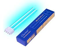 18W Ampoule UV de Remplacement, avec culot 2G11, ampoule UVC de rechange pour filtre de bassin, aquarium et purificateur d'eau