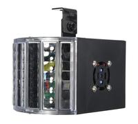 18W Laser Projecteur Eclairage DJ Scène Stage RGB LED DMX-512 Party télécommande Noir