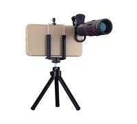 (18x télé avec trépied) Objectif zoom télescope 18X Objectifs monoculaires pour téléphone portable pour