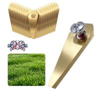 18x Titanium Blade pour Bosch Indego 350 400 M+700 800 Robotic Lawnmowers | Lames de rechange pour Bosch Indego 400, S+400, M+700, 800, 1000 Connect, 1200 Connect, 1300 lames de rechange