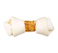18x Trixie Denta Fun Knotted Chicken Chewing Bones 11 cm, 36 St./18 x 70 g