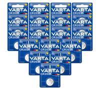 18x VARTA CR2025 Pile Bouton Lithium 3V DL2025
