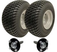 18x8.50-8 ATV Trailer Kit Wanda P332 Grass Pattern Wheels Hub & Stub Axles 750kg