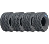 18x9.50-8 Lawnmower Grass Tyres 6ply Kevlar Reinforced Tubeless P332 (Set of 4)