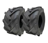 18x9.50-8 Ouvert Centre, Semelle, Motobineuse, Lug Industriel Plante Pneus - Set 2