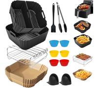 19-23CM Air Fryer Accessoires pour Moulinex 7.5L, COSORI 6L, Philips 6,2L