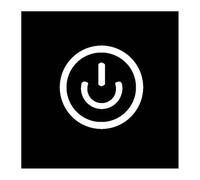 19/25/30mm DIY IP65 Ultrathin Stainless Steel Lamp Momentary Reset Touch With Light Short Metal Push Button Switch NWPNLXEA(White Symbol,SILVER SHELL_25MM_3-6V)