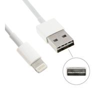 (#19) 2m Dual Sided Sync Data / Charging Cable, For Iphone X / Iphone 8 & 8 Plus / Iphone 7 & 7 Plus / Iphone 6 & 6s & 6 Plus & 6s Plus / Ipad(White)