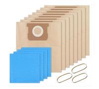 19-3100 Sacs, Compatibles For Stanley, Shop Vac 5-6 Gallons/Gal, Aspirateur Sec Et Humide 19-3100 Sacs Filtrants Jetables