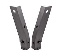 19.69" Left & Right Rear Frame Repair Repair Kit for Jeep Wrangler YJ 1987-1995