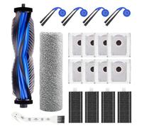 19 Accessoires Compatible avec ECOVACS DEEBOT X9 Pro/Omni Robot Aspirateur | Kit de 19 Accessoires Inclut Brosse Principale,Sacs à Poussière,Rouleau Lavage,Filtres,Brosses Latérales,Brosse Nettoyage