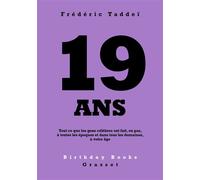 19 ans - Frédéric Taddeï - Grasset - Poche - Recueil