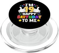 19 Ans, J'Ai 19 Ans, Joyeux Anniversaire, 19e Anniversaire drôle PopSockets PopGrip pour MagSafe