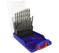 19 forets métaux Premium TSP HSS taillé meulé - affûtage étagé - Ø 1 à 10 mm - TIVOLY - 11457070015