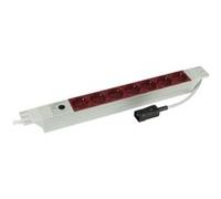 19 Kopp multiprise 7 branchements Alu, avec USV connexion dispositifs froid