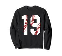#19 Maillot de Baseball 19e Anniversaire 19 Ans Sweatshirt