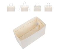 19 NeatThin Organiseur de sac à main, surface en nylon et doublure en satin soyeux, convient pour LV Speedy 30 Neverfull MM Artois MM et plus (grande carie)