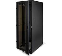 19"-Netzwerkschrank 37HE, Triton RMA-37-A66-BAX-A1, 600x600mm, Frontglastür, tiefschwarz