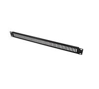 '19 perforé Blind Panel 1U, Noir, LogiLink® [pn111b]
