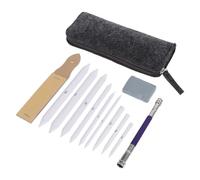 19 Pièces Kit de Dessin ’esquisse pour Pratique, Mélangeur | Graphite, Papier et Caoutchouc, Accessoires Allemands, Usage Esquisse, Facile à Utiliser, Sûr