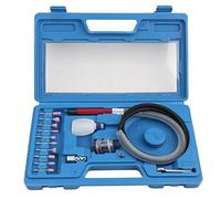 19 pièces meuleuse d'angle d'air stylo outil de gravure de polissage rectifieuse pneumatique 58000 tr/min meuleuse de lame de précision de petite taille et légère rotation à