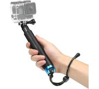 19" Selfie Stick Autophoto Alloy Aluminum Telescopable Hand Monopod for GoPro Hero 13/12/11/10/9/8/7 Black Silver White/6/5/Fusion Crosstour Campark New APEMAN