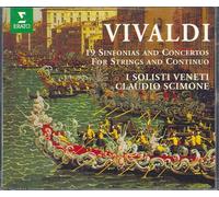 19 Sinfonias & Concertos Pour Cordes I Solisti Veneti