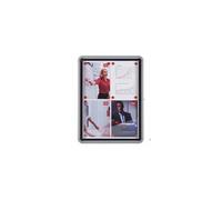 Nobo Premium Plus 12xa4 Sheets Exterior Display Case Magnetic White Background Clair