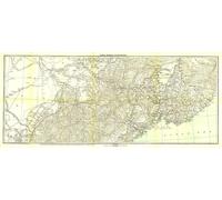 1905 Carte Kirin Harbin Vladivostok