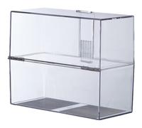 Herlitz Boîte à fiches 1906023 A6 transparente, livrée vide (Import Allemagne)