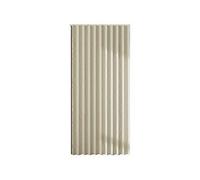 (190cm, beige) Magnetic Door Curtain Punch-free Folding Windproof Pleated Privacy Protection Invisible Thicken Bedroom Room