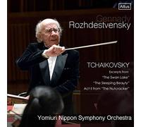第191回 日曜マチネーシリーズ / チャイコフスキー : 三大バレエ名曲選 ~「白鳥の湖」「眠りの森の美女」「くるみ割り人形」~ (Tchaikovsky : Excerpts from ''The Swan Lake'' ''The Sleeping Beauty'' | Act II from ''The Nutcracker'' / Gennady Rozhdestvensky | Yomiuri Nippon Symphony Orchestra) [2CD] [国内プレス] [日本語帯・解説付]
