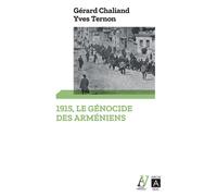 1915, Le génocide des Arméniens - Gérard Chaliand - Archipoche - Poche - Essai