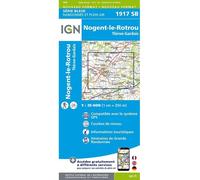 1917sb nogent le rotrou thiron gardais 1917SB - Collectif - Ign Institut Geographique National - broché - Atlas / carte