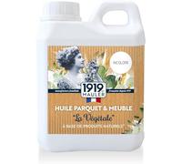 1919 BY MAULER - Huile Parquet & Meuble biosourcée « La Végétale » - Incolore - 1L - Protection tache, rayure, choc, sans odeur