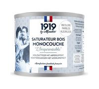 1919 by MAULER - Saturateur monocouche - Incolore - 0,5L « L’imperméable » : terrasse & bois extérieur - protection anti-UV, grisaillement, intempérie, usure - Une seule couche à appliquer
