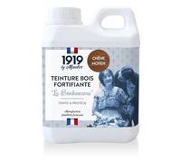 1919 by MAULER - Teinture bois, meuble & parquet Le Bonhomme - Chêne Moyen - 2,5L - Protège contre les taches grâce à un fond dur intégré