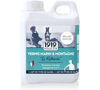 1919 BY MAULER - Vernis Marin & Montagne « Le Robuste » - Brillant Incolore - 5L - Bois Extérieur et Peinture - Résistance extrême intempéries & UV