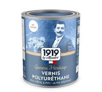1919 By Mauler - Vernis Polyuréthane pour bois, métal et PVC - Mat Incolore - 1L - Lavable, anti-tache et rayure - Alkyde Uréthane Haut extrait sec