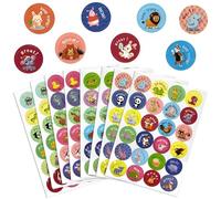 192 autocollants de récompense pour enfants, autocollants de motivation, autocollants de bien fait, autocollants de récompense, autocollants pour enseignants, autocollants d'éloges pour étudiants
