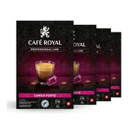 192 Capsules de café uniquement compatibles avec machine CAFE ROYAL PRO - SAVEUR LUNGO FORTE - Sans Aluminium