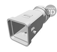 19200031421 Boîtier : pour connecteur HAN HAN taille 3A pour câbles HARTING
