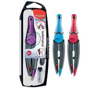 [192511] MAPED Boîte Compas Stop & Safe 130 mm Mine 2 mm Coloris Aléatoire