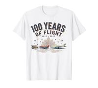 1927 New York Paris Histoire de l'aviation 100 Ans de vol T-Shirt