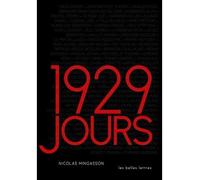 1929 jours Le deuil de guerre au XXIe siècle - Nicolas Mingasson - Belles Lettres - broché - Récit